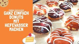 Köstlich ins neue Jahr starten! Leckere Donuts mit Hefewasser backen