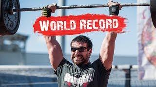 World record DT. Crossfit Hero WOD crushed DT 70kg