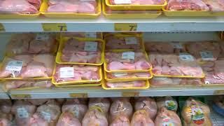 Польша 2019  Супермаркет Ашан мясо курятина цена