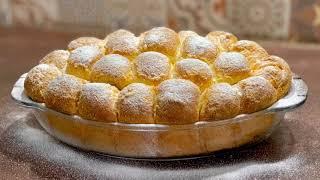 Отрывной пирог Милинки -вкусный болгарский традиционный завтрак / Пухкави Милинки- лесна рецепта