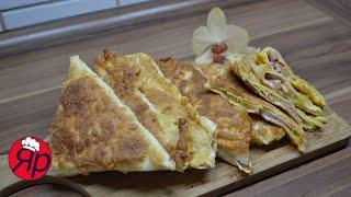 Завтрак из лаваша за 5 минут/Breakfast from pita bread in 5 minutes
