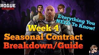 Week 4 Seasonal Contract Breakdown - Rogue Company Tips & Tricks (EVERYTHING You Need To Know!)