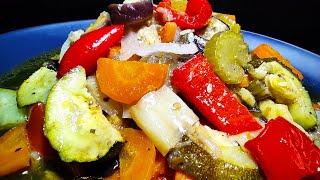 Овощи в духовке | Запеченные овощи | Постные рецепты