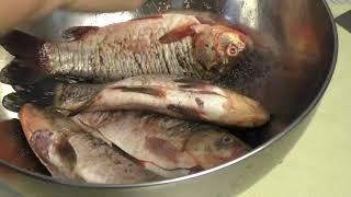 Жареный карась без костей, это просто и очень вкусно! рецепты из рыбы от fisherm