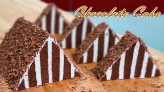 컵 계량 / 피라미드 초콜릿 케이크 만들기 / How to make a chocolate cake / チョコレートケーキ / चॉकलेट केक