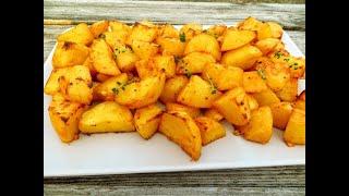 Самый простой, быстрый и вкусный способ приготовить картофель в духовке / Мой любимый гарнир