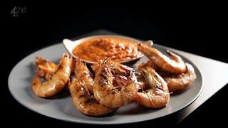 Сладкий перечный соус с креветками на гриле - рецепт от Гордона Рамзи
