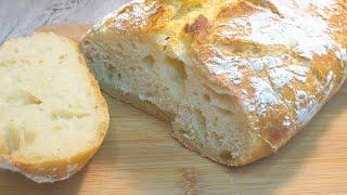 Хлеб 3 СТАКАНА , Без ЗАМЕСА // Вы перестанете покупать ХЛЕБ в магазине // Простой рецепт хлеба