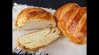 Хрустящий, вкусный, слоеный хлеб / Простой рецепт для новичков