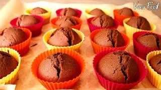 Шоколадные кексы на КЕФИРЕ | Простой рецепт для духовки!