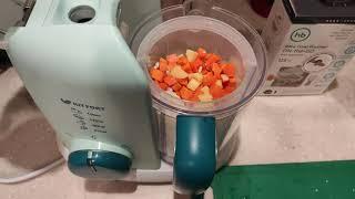 Как приготовить детский прикорм. Пароварка-блендер Kitfort. Пюре из цветной капусты и моркови.