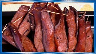 Настоящие джерки из лосося в духовке по-Американски, рецепты из рыбы от fisherman dv 27rus