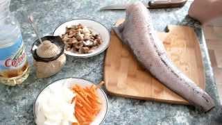 Рыба макрурус в фольге запеченная в духовке
